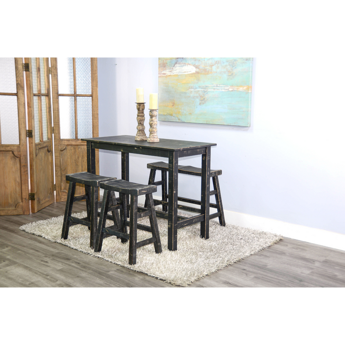 Sunny Designs Black Sand Counter Table Black Sand - Bed & Sofa Hub