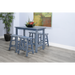 Sunny Designs Ocean Blue Counter Table  Ocean Blue - Bed & Sofa Hub