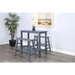 Sunny Designs Ocean Blue 30'H Bench, Wood Seat Ocean Blue - Bed & Sofa Hub