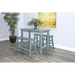 Sunny Designs Counter Carriage House Crossback Barstool, Wood Seat Sea Grass - Bed & Sofa Hub