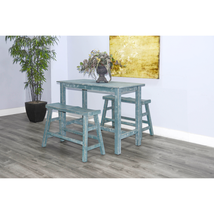 Sunny Designs Sea Grass Counter Table Sea Grass - Bed & Sofa Hub