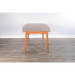 Sunny Designs Mid-century Wood Dining Table Cinnamon - Bed & Sofa Hub