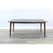 Sunny Designs Mid-century Wood Dining Table Walnut - Bed & Sofa Hub