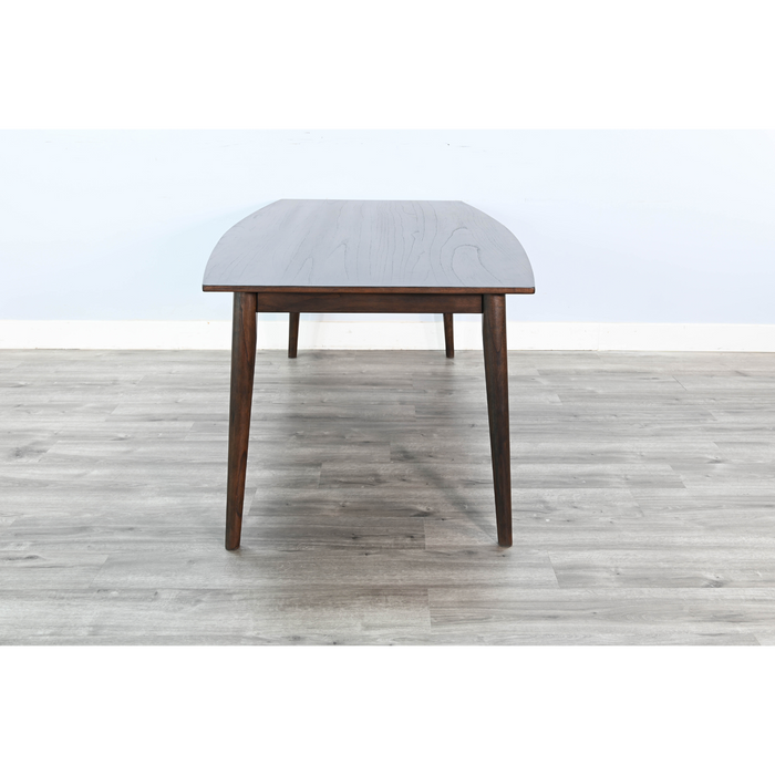 Sunny Designs Mid-century Wood Dining Table Walnut - Bed & Sofa Hub