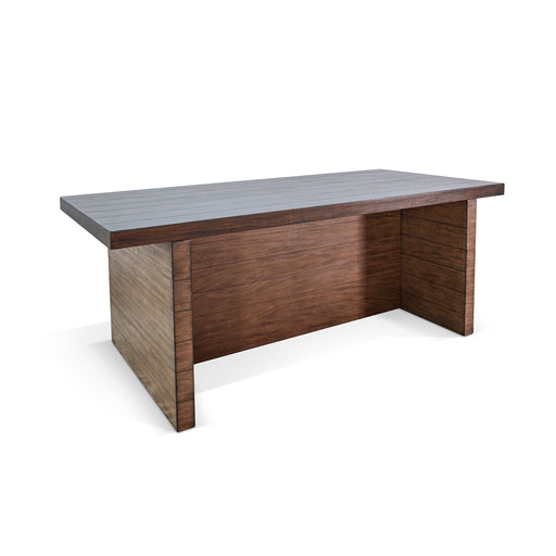 Sunny Designs Boise Counter Wood Dining Table Tobacco Leaf/Buckskin - Bed & Sofa Hub