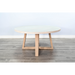 Sunny Designs Rowan Round Dining Table Light Gray/Wheat - Bed & Sofa Hub