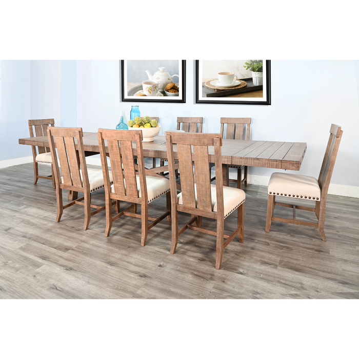 Sunny Designs Extension Dining Table with Leaves Desert Rock - Bed & Sofa Hub