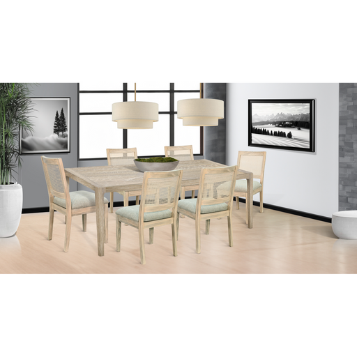 Sunny Designs Blair Dining Table Wheat - Bed & Sofa Hub