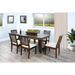 Sunny Designs Noah Extension Dining Table Coffee Bean - Bed & Sofa Hub