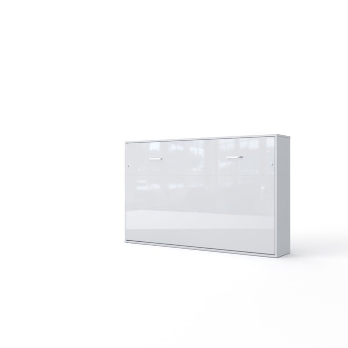 Maxima House Horizontal Murphy Bed INVENTO, European Full Size with mattress IN-05W - Bed & Sofa Hub