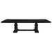 Coaster Phelps 7-piece Rectangular Dining Table Room Set Distressed Noir - Bed & Sofa Hub