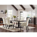 Coaster Phelps 7-piece Rectangular Dining Table Room Set Distressed Noir - Bed & Sofa Hub