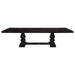Coaster Phelps 7-piece Rectangular Dining Table Room Set Distressed Noir - Bed & Sofa Hub
