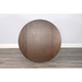 Sunny Designs Drop Leaf Round Table Tobacco Leaf and Alpine Grey - Bed & Sofa Hub