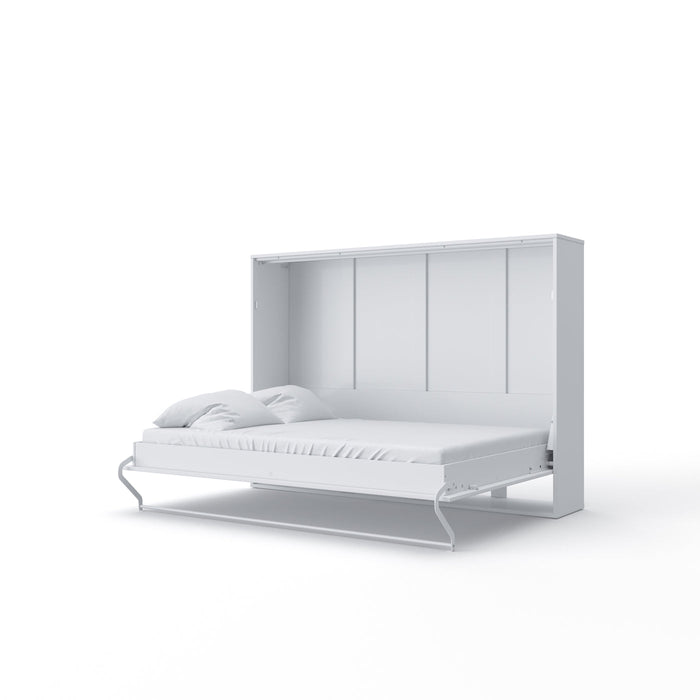 Maxima House Horizontal Murphy Bed INVENTO, European Full XL Size with mattress IN-04W - Bed & Sofa Hub