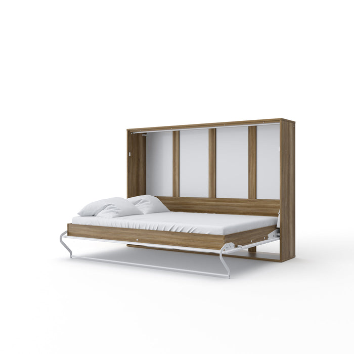 Maxima House Horizontal Murphy Bed INVENTO, European Full XL Size with mattress IN-04W - Bed & Sofa Hub