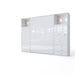 Maxima House Invento Vertical Wall Bed, European Full Size with 2 cabinets IN120V-10W - Bed & Sofa Hub