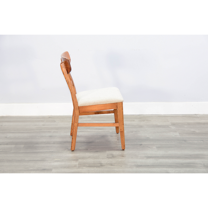 Sunny Designs Mid-Century Modern Dining Chair Cinnamon - Bed & Sofa Hub