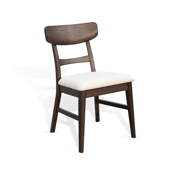 Sunny Designs Dining Chair, Cushion Seat Walnut - Bed & Sofa Hub