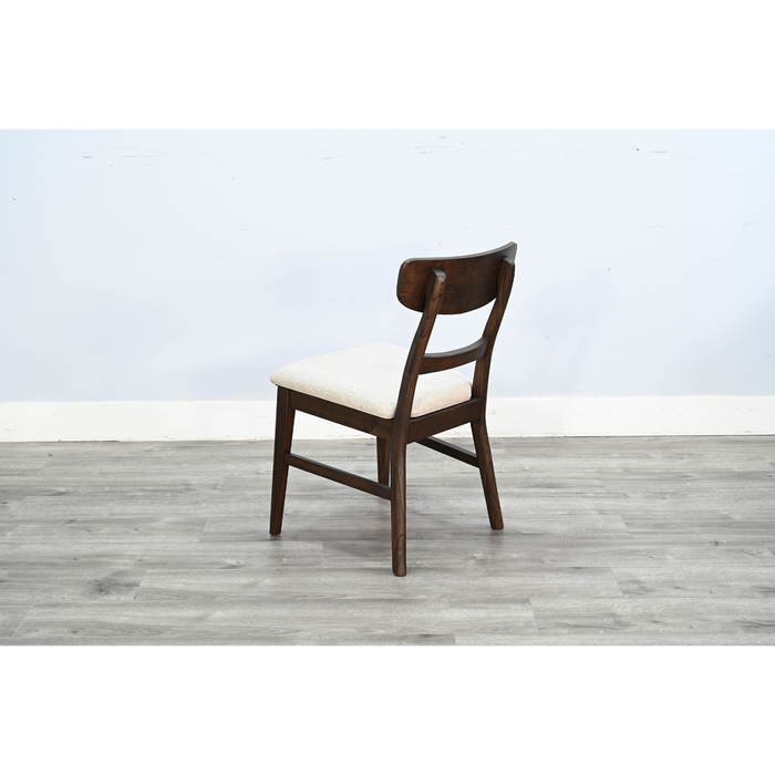 Sunny Designs Dining Chair, Cushion Seat Walnut - Bed & Sofa Hub