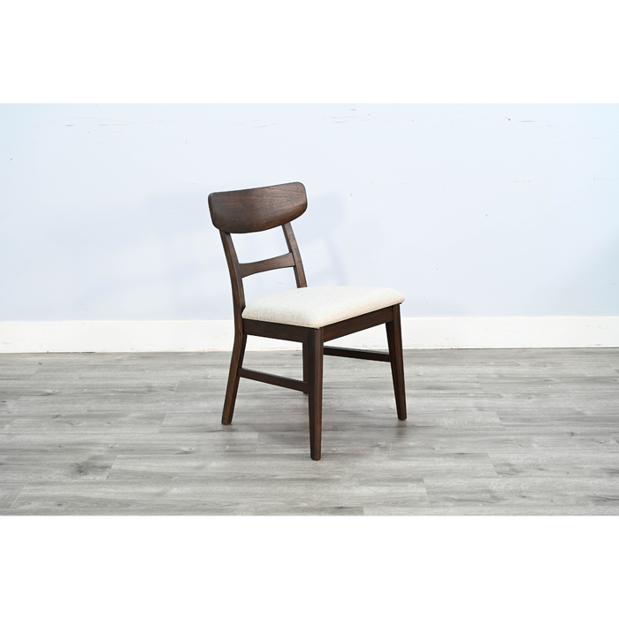 Sunny Designs Dining Chair, Cushion Seat Walnut - Bed & Sofa Hub