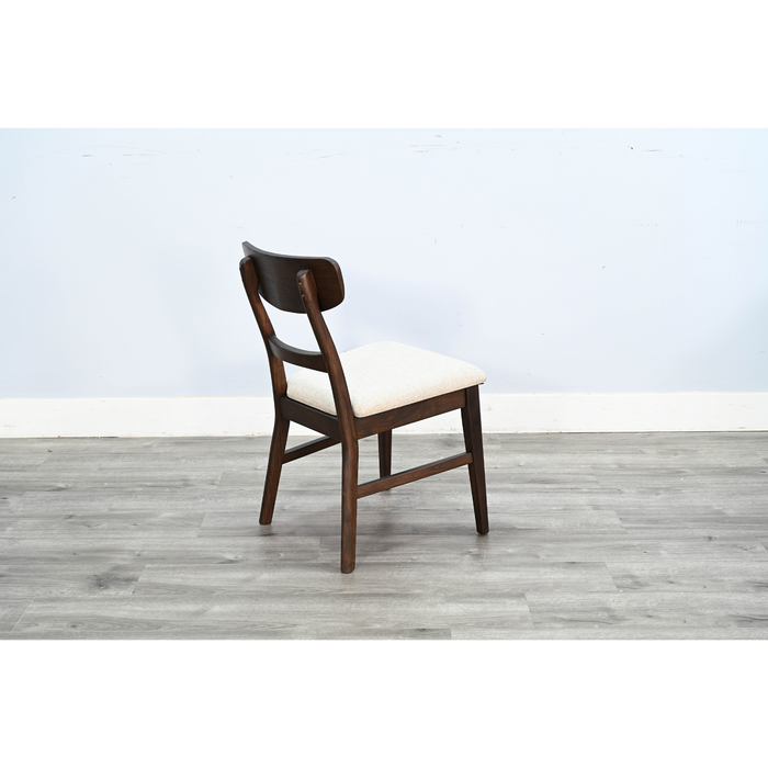 Sunny Designs Dining Chair, Cushion Seat Walnut - Bed & Sofa Hub