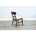 Sunny Designs Dining Chair, Cushion Seat Walnut - Bed & Sofa Hub