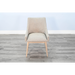 Sunny Designs Olivia Lowback Cushioned Grey Dining Chair Wheat - Bed & Sofa Hub