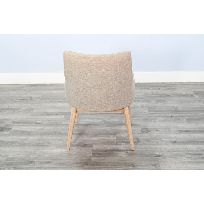 Sunny Designs Olivia Lowback Cushioned Grey Dining Chair Wheat - Bed & Sofa Hub