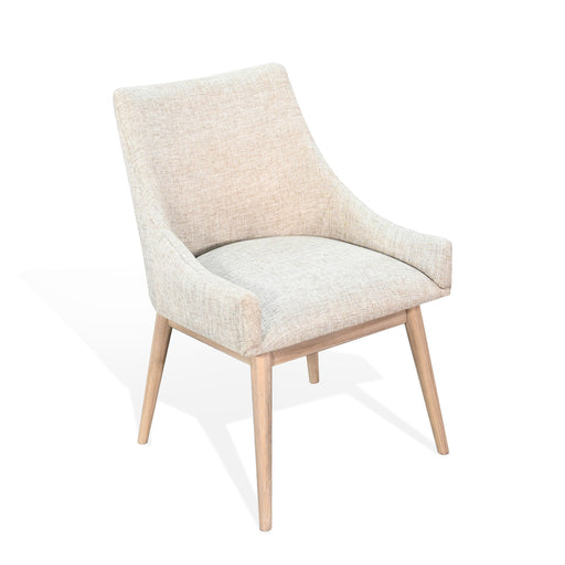 Sunny Designs Olivia Lowback Cushioned Grey Dining Chair Wheat - Bed & Sofa Hub