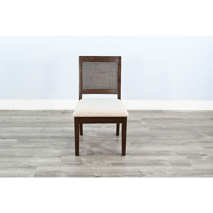 Sunny Designs Cane Back Dining Chair Coffee Bean - Bed & Sofa Hub