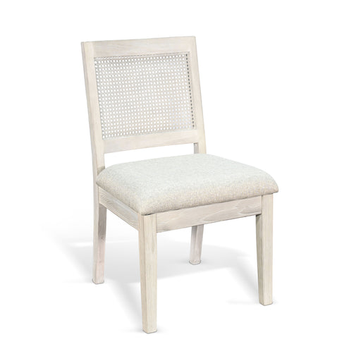 Sunny Designs Cane Back Dining Chair Light Gray - Bed & Sofa Hub