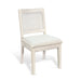 Sunny Designs Cane Back Dining Chair Light Gray - Bed & Sofa Hub