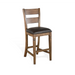 Sunny Designs Bar Ladderback Barstool, Cushion Seat Buckskin - Bed & Sofa Hub