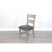 Sunny Designs Homestead Hills Ladderback Dining Chair Tobacco Leaf and Alpine Grey - Bed & Sofa Hub