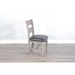 Sunny Designs Homestead Hills Ladderback Dining Chair Tobacco Leaf and Alpine Grey - Bed & Sofa Hub