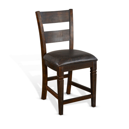 Sunny Designs Homestead Ladderback Barstool - Bed & Sofa Hub