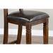 Sunny Designs Bar Homestead Ladderback Barstool, Cushion Seat - Bed & Sofa Hub