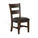Sunny Designs Ladderback Wood Dining Chair Tobacco leaf - Bed & Sofa Hub