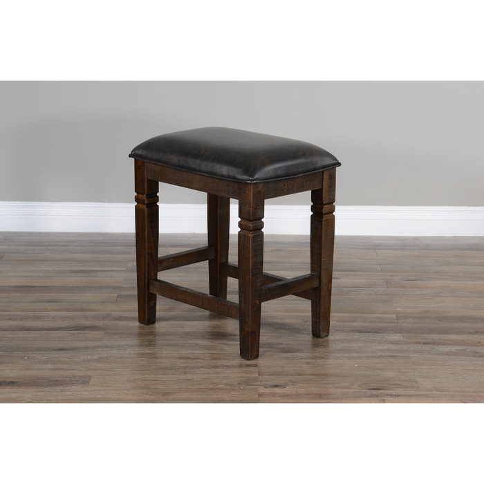 Sunny Designs Counter Homestead Backless Stool Tobacco Leaf - Bed & Sofa Hub