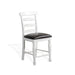 Sunny Designs Counter Carrige House Ladderback Barstool, Cushion Seat European Cottage - Bed & Sofa Hub