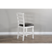 Sunny Designs Counter Carrige House Ladderback Barstool, Cushion Seat European Cottage - Bed & Sofa Hub