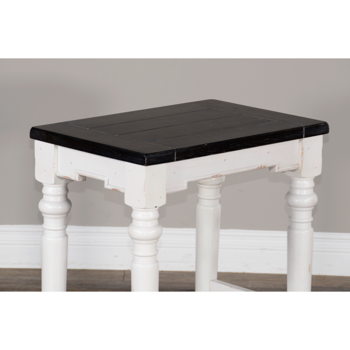 Sunny Designs Counter Carrige House Stool European Cottage - Bed & Sofa Hub