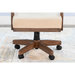 Sunny Designs Game Chair with Casters Buckskin - Bed & Sofa Hub