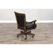 Sunny Designs Game Chair with Casters, Cushion Seat & Back Tobacco Leaf - Bed & Sofa Hub