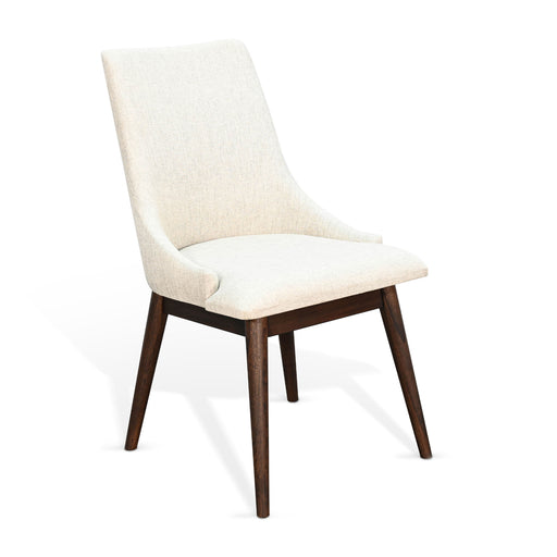 Sunny Designs Upholstered Cushion Seat Dining Chair Walnut - Bed & Sofa Hub