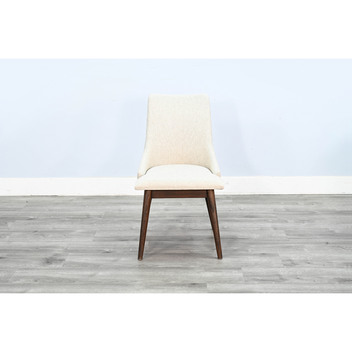 Sunny Designs Upholstered Cushion Seat Dining Chair Walnut - Bed & Sofa Hub