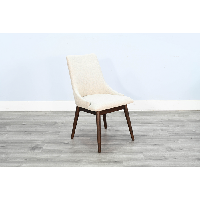 Sunny Designs Upholstered Cushion Seat Dining Chair Walnut - Bed & Sofa Hub