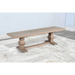 Sunny Designs Gianna Wood Dining Bench Wheat - Bed & Sofa Hub