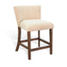 Sunny Designs Gibson Upholstered Counter Stool Buckskin - Bed & Sofa Hub